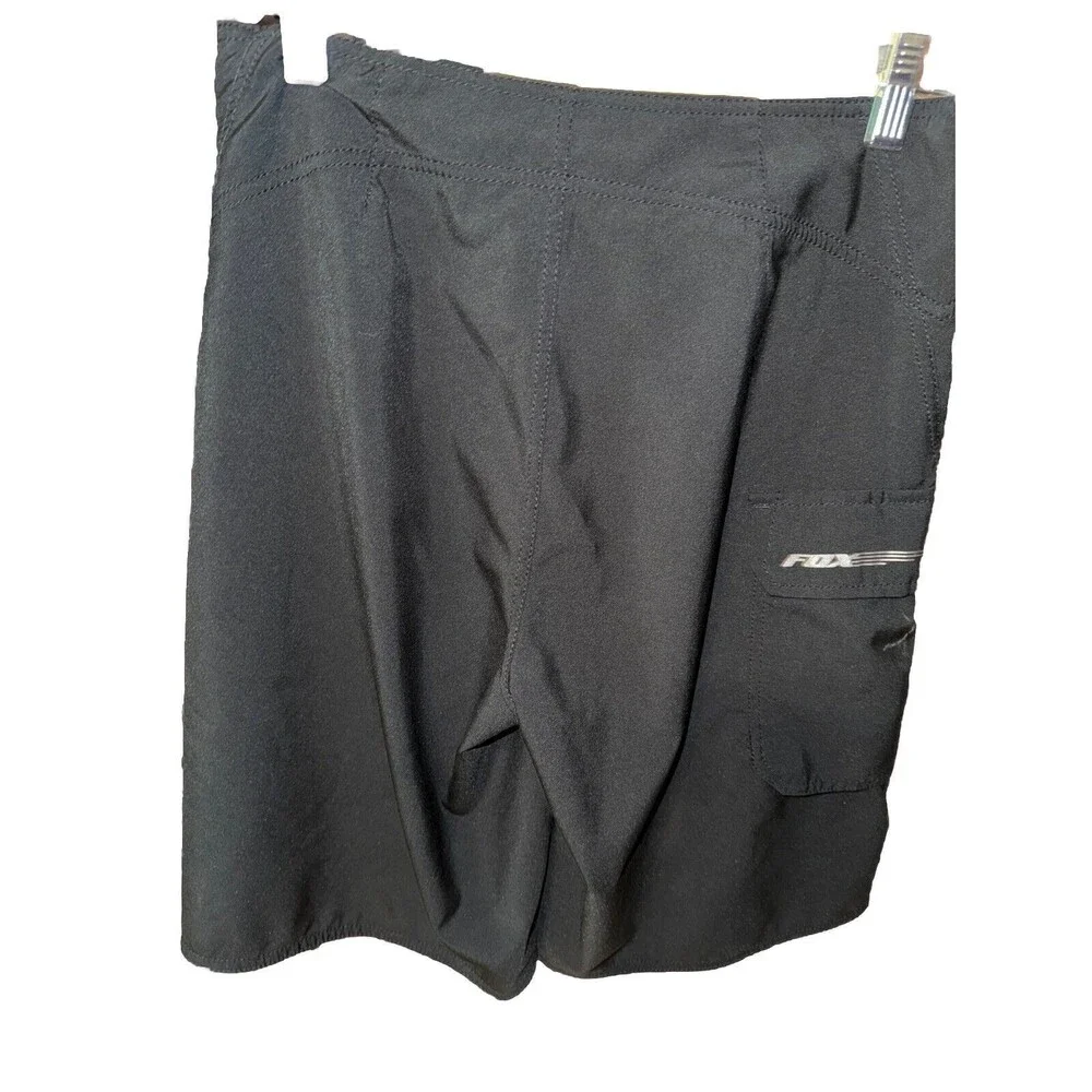 Men's Fox Swim Trunks Size 21 Black in Color